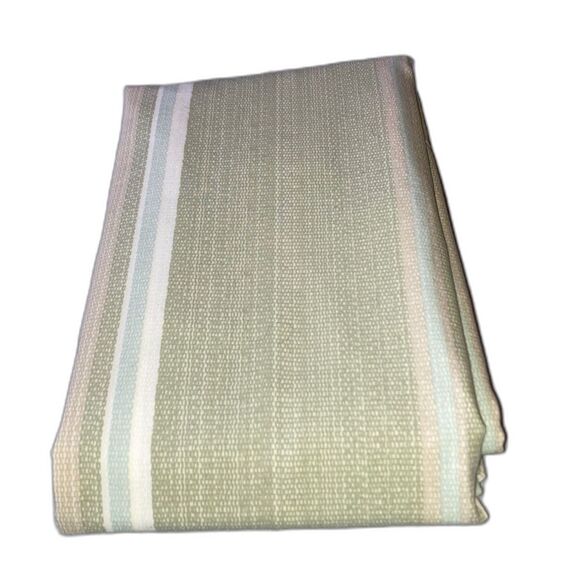 TOMMY BAHAMA Green Tan Serenity Cotton Striped King Pillow Sham 40 x 24 inches - Picture 1 of 10